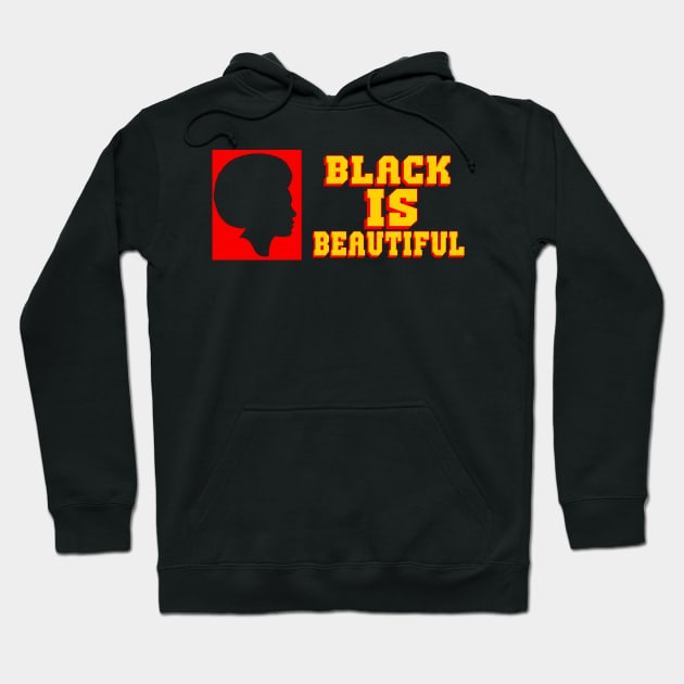 BLACK IS BEAUTIFUL Hoodie by truthtopower